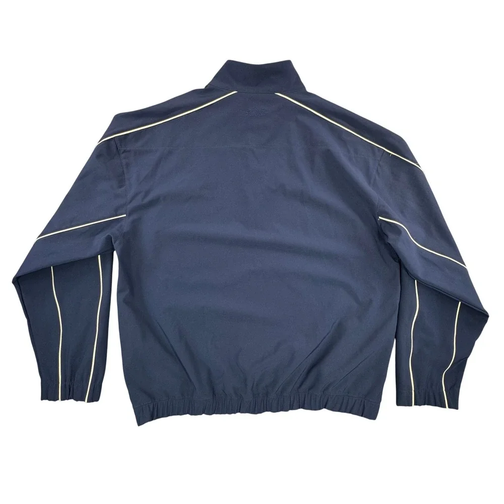 Straight Down Performance Mens XL 1/4 Zip Pullover‎ Navy Blue Bighorn Golf Club